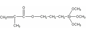 3-甲基丙烯酰氧丙基三甲氧基硅烷　　　C